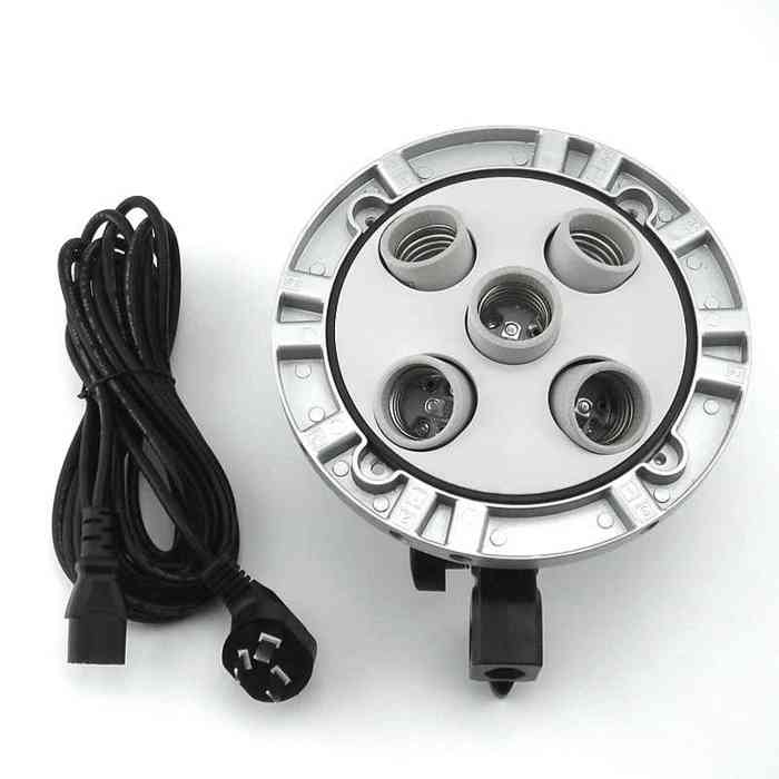 Godox TL-5 5in1 Bulb Head Multi-Holder Tricolor+Light Stand+softbox 60*60cm Camera Photography Lighting 2pcs Set